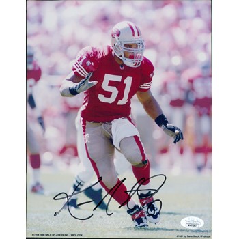 Ken Norton Jr. San Francisco 49ers Signed 8x10 Glossy Photo JSA Authenticated