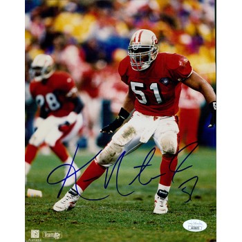 Ken Norton Jr. San Francisco 49ers Signed 8x10 Glossy Photo JSA Authenticated