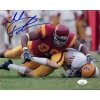 Mike Patterson USC Trojans Signed 8x10 Glossy Photo JSA Authenticated