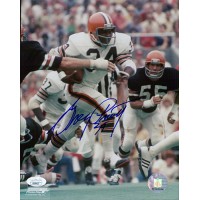 Greg Pruitt Cleveland Browns Signed 8x10 Glossy Photo JSA Authenticated