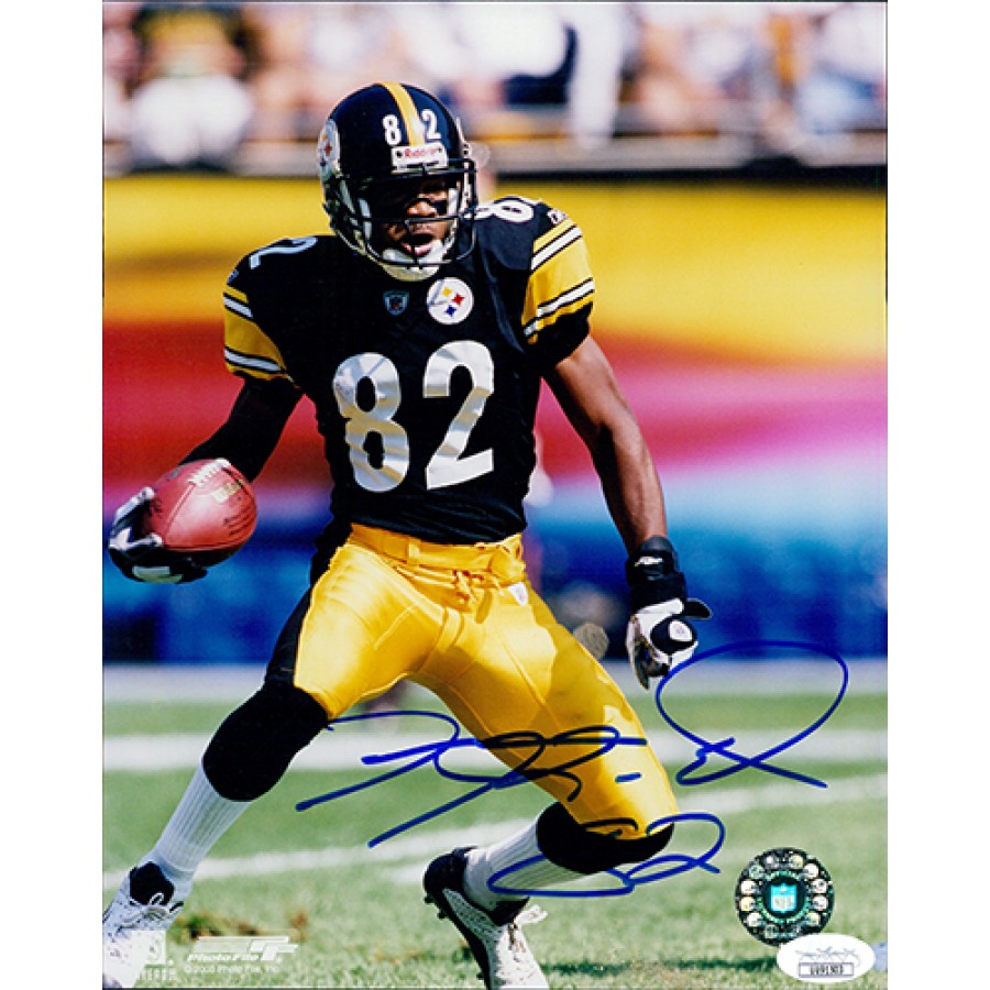 Antwaan Randle El Pittsburgh Steelers Signed 8x10 Glossy Photo JSA