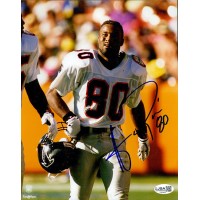 Andre Rison Atlanta Falcons Signed 8x10 Glossy Photo JSA Authenticated