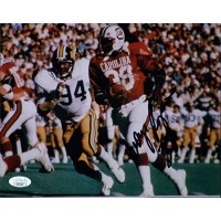 George Rogers South Carolina Gamecocks Signed 8x10 Glossy Photo JSA Authentic