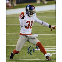 Aaron Ross New York Giants Signed 8x10 Matte Photo JSA Authenticated