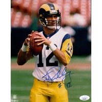 T. J. Rubley Los Angeles Rams Signed 8x10 Glossy Photo JSA Authenticated