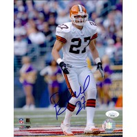 Brian Russell Cleveland Browns Signed 8x10 Glossy Photo JSA Authenticated