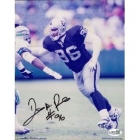 Darrell Russell Oakland Raiders Signed 8x10 Glossy Photo JSA Authenticated