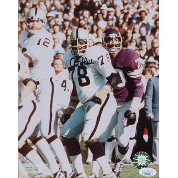 Art Shell Oakland Raiders Signed 8x10 Glossy Photo JSA Authenticated