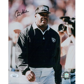 Art Shell Oakland Raiders Signed 8x10 Glossy Photo JSA Authenticated