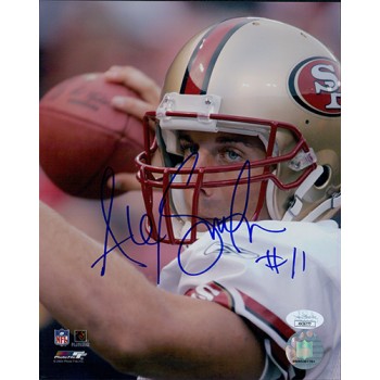 Alex Smith San Francisco 49ers Signed 8x10 Glossy Photo JSA Authenticated