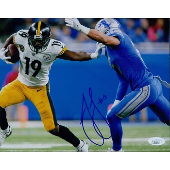 JuJu Smith-Schuster Pittsburgh Steelers Signed 8x10 Matte Photo JSA Authentic