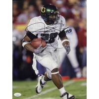 Jonathan Stewart Oregon Ducks Signed 11x14 Matte Photo JSA Authenticated