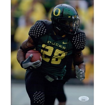 Jonathan Stewart Oregon Ducks Signed 8x10 Matte Photo JSA Authenticated