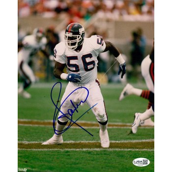 Lawrence Taylor New York Giants Signed 8x10 Glossy Photo JSA Authenticated