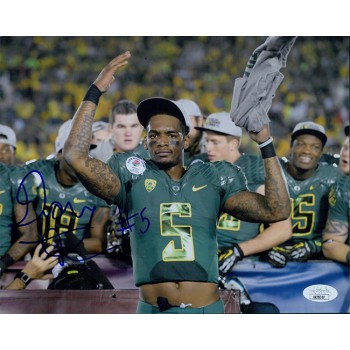 Darron Thomas Oregon Ducks Signed 8x10 Glossy Photo JSA Authenticated