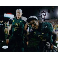 Darron Thomas Oregon Ducks Signed 8x10 Glossy Photo JSA Authenticated