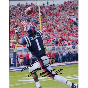 Laquon Treadwell Ole Miss Rebels Signed 8x10 Glossy Photo PSA Authenticated