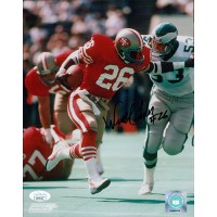 Wendell Tyler San Francisco 49ers Signed 8x10 Glossy Photo JSA Authenticated