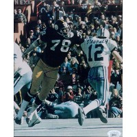 Dwight White Pittsburgh Steelers Signed 8x10 Glossy Photo JSA Authenticated