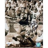 Dave Wilcox San Francisco 49ers Signed 8x10 Glossy Photo JSA Authenticated