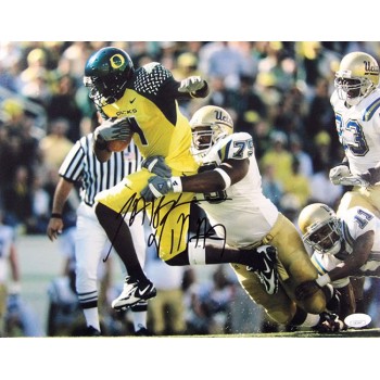 Jaison Williams Oregon Ducks Signed 11x14 Matte Photo JSA Authenticated