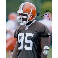 Kamerion Wimbley Cleveland Browns Signed 8x10 Glossy Photo JSA Authenticated