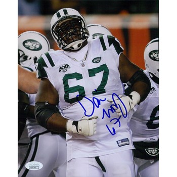 Damien Woody New York Jets Signed 8x10 Matte Photo JSA Authenticated