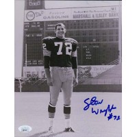 Steve Wright Green Bay Packers Signed 8x10 Matte Photo JSA Authenticated