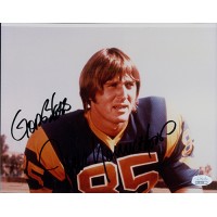 Jack Youngblood Los Angeles Rams Signed 8x10 Glossy Photo JSA Authenticated