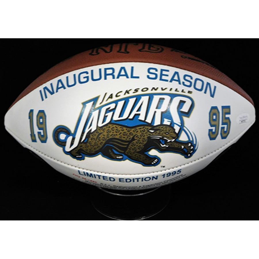 Jacksonville Jaguars Inaugural Season Autographed Numbered Framed