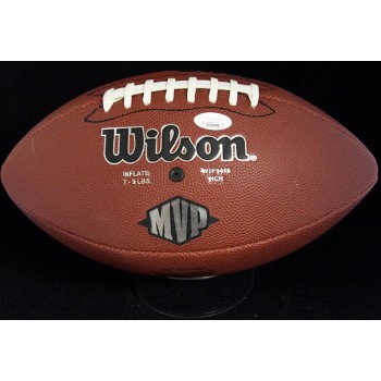 Coby Bryant Signed Wilson MVP Tackifield Football JSA Authenticated