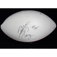 Ka'Deem Carey Chicago Bears Signed Baden White Panel Football JSA Authenticated