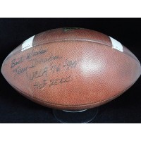 Terry Donahue Signed Wilson NCAA Official Game Football JSA Authenticated