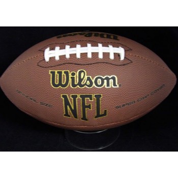 Christian Gonzalez Signed Wilson Super Grip Football BAS Authenticated Beckett
