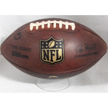 Melvin Gordon Los Angeles Chargers Signed Game Used Football JSA Authenticated