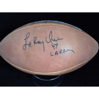 Leroy Irvin Los Angeles Rams Signed NFL Game Football JSA Authenticated