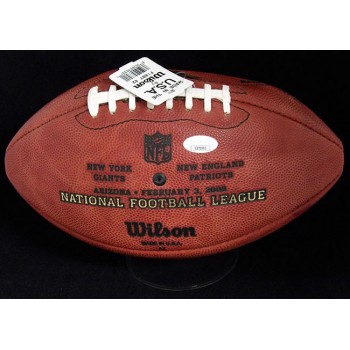 Eli Manning Signed Wilson Superbowl XLII Football JSA Authenticated No Air