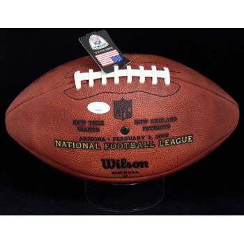 Eli Manning Signed Wilson Superbowl XLII Football JSA Authenticated No Air
