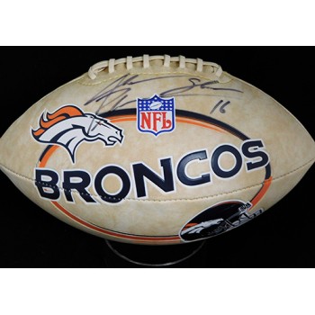 Jake Plummer Denver Broncos Signed Full Size Football JSA Authenticated