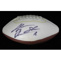 Jake Plummer Signed Mini Super Bowl XXIX White Panel Football JSA Authenticated