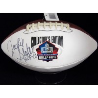Jackie Slater Signed Hall of Fame Collector's White Panel Football JSA Authentic