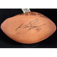 Neil Smith Signed Wilson Football JSA Authenticated Broken Bladder No Air