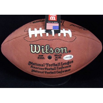 Neil Smith Signed Wilson Football JSA Authenticated Broken Bladder No Air