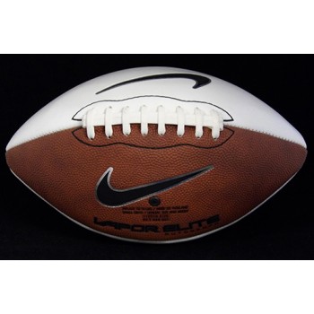 USC Trojans Lynn Swann Clay Helton Signed White Panel Football JSA Authenticated