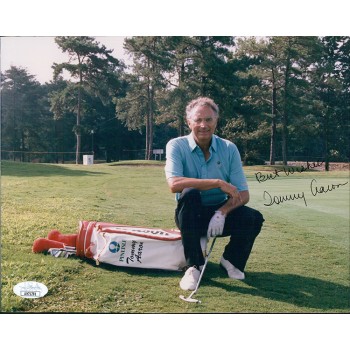 Tommy Aaron PGA Golfer Signed 8x10 Matte Photo JSA Authenticated