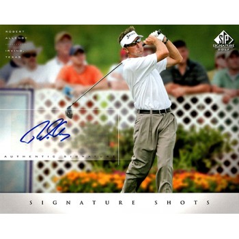 Robert Allenby Signed 2004 SP Signature Shots 8x10 Photo UDA Authenticated