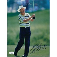 Isao Aoki PGA Golfer Signed 8x11 Cut Magazine Page Photo JSA Authenticated