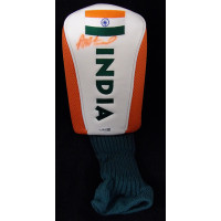 Arjun Atwal PGA Signed India Golf Head Cover JSA Authenticated