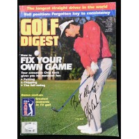 Chip Beck PGA Golfer Signed Golf Digest July 1988 Magazine JSA Authenticated