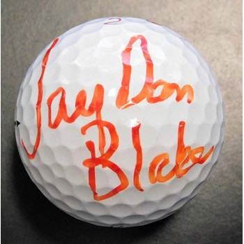 Jay Don Blake PGA Signed Titleist Pro V1X Golf Ball JSA Authenticated